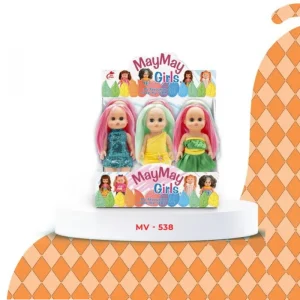 عروسک may may بوسه ای مو رنگی۱